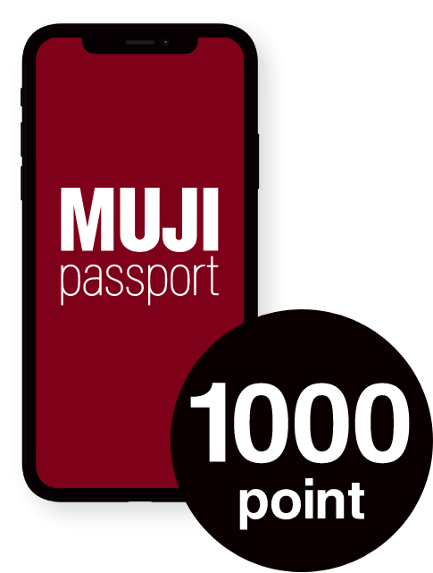 MUJIショッピングポイント 1000pt