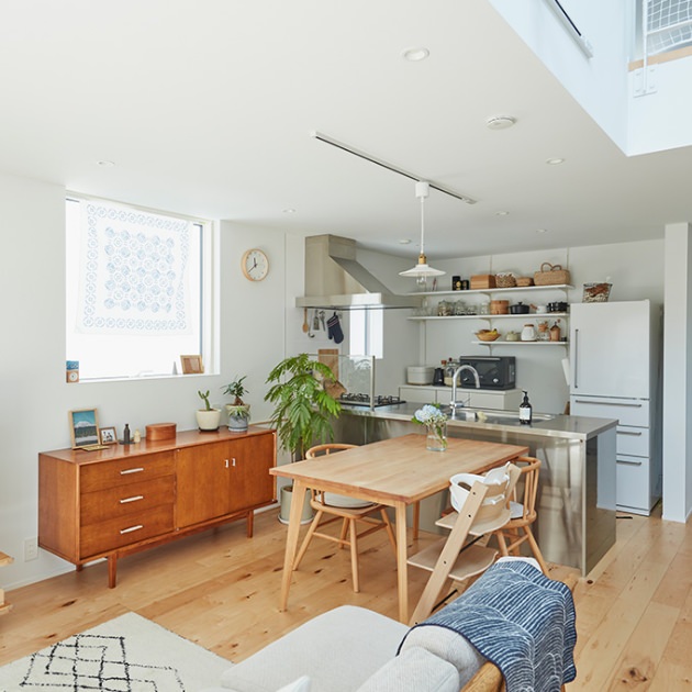 コンパクトな土地でのびのび暮らす